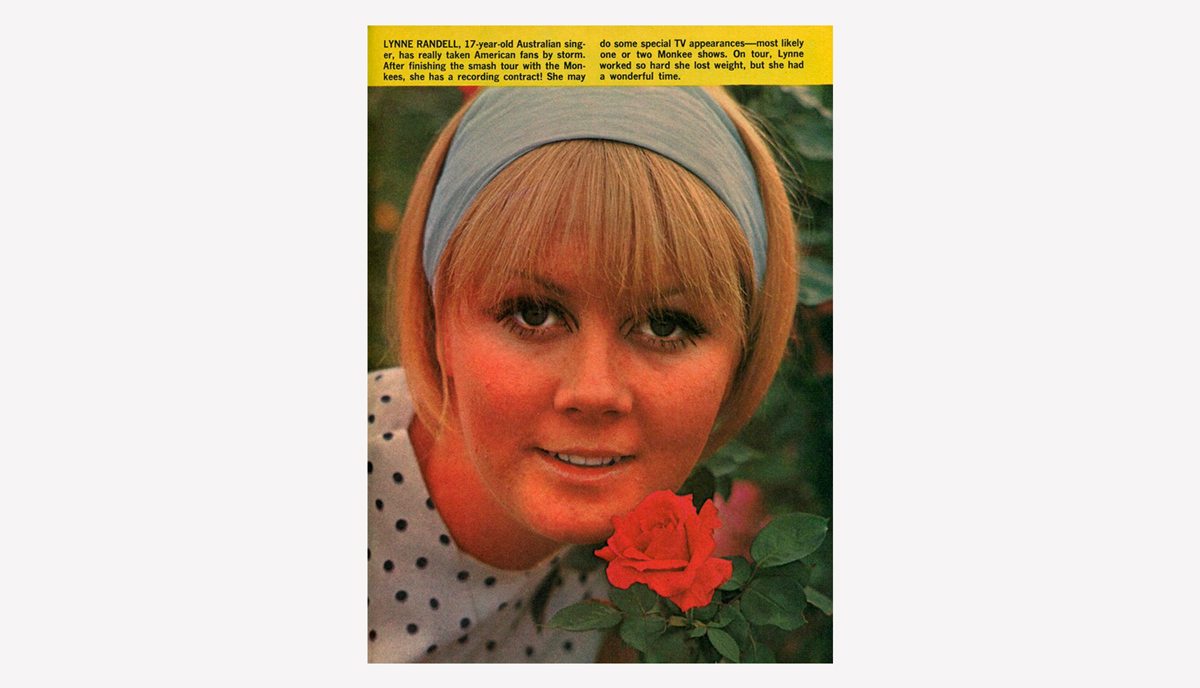 Lynne Randell, Monkees Tour 1967